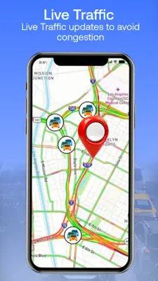 World Navigation, Live Traffic android App screenshot 5